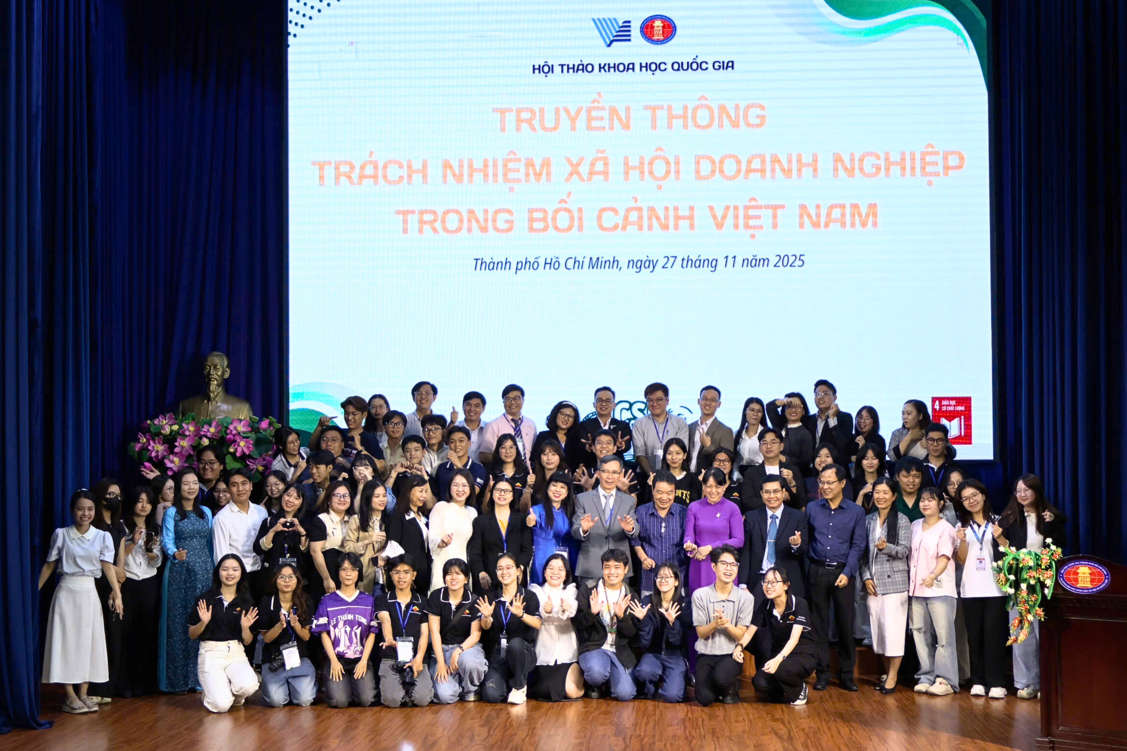 Hội thảo khoa học quốc gia "Truyền thông trách nhiệm xã hội doanh nghiệp trong bối cảnh Việt Nam"