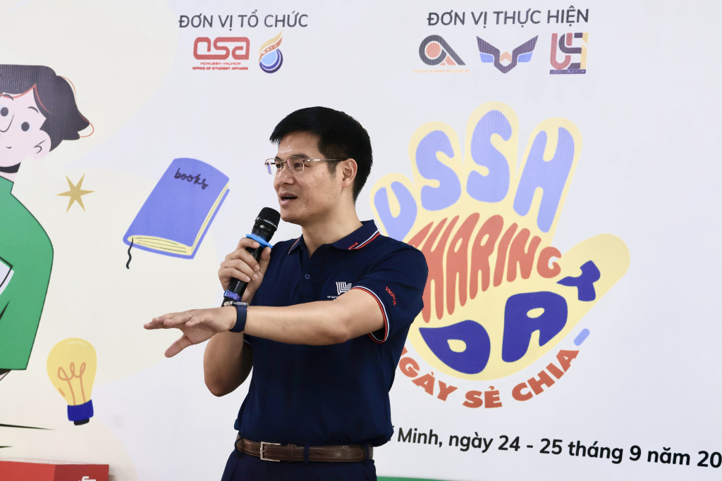 ThS. Trần Nam bày tỏ hy vọng chương trình ngày càng phát triển tiếp cận đến nhiều người hơn - Ảnh: YÊN NHIÊN