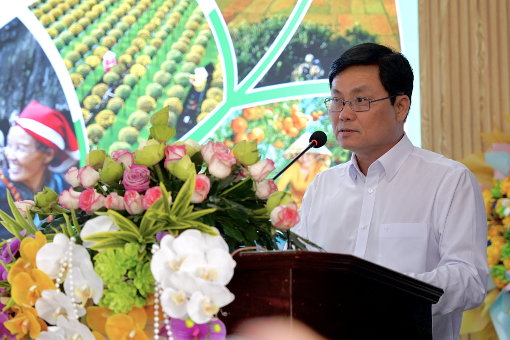 Ông Trương Tấn Đạt cho biết tỉnh Tây Ninh có nhiều điều kiện thuận lợi để phát triển du lịch nông nghiệp - nông thôn tại địa phương - Ảnh: KHÁNH MY